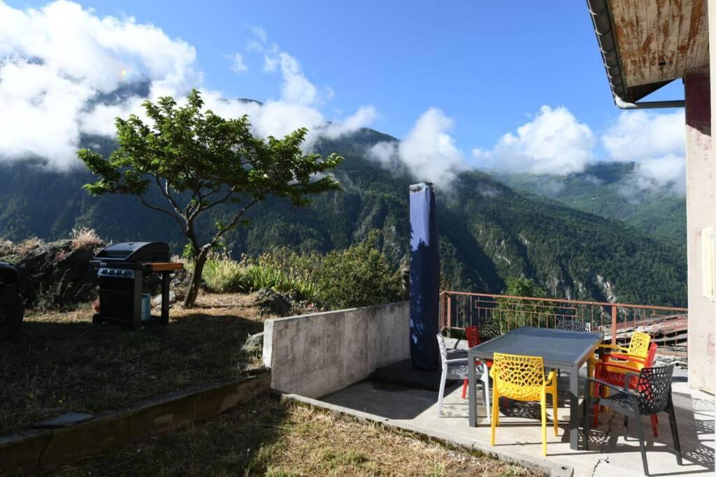 La Saussaz Logement Renove Avec Vue Panoramique מראה חיצוני תמונה