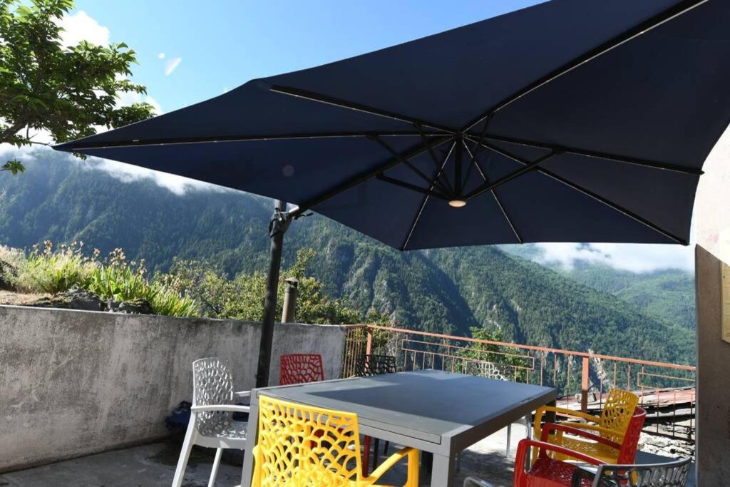 La Saussaz Logement Renove Avec Vue Panoramique מראה חיצוני תמונה